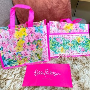 Lilly Pulitzer Vinyl Tote Bag